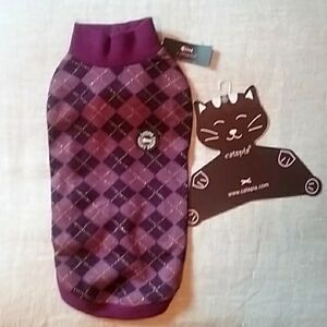 PETS: DIAMOND JEWEL CAT SWEATER